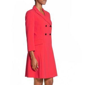 Ellen Tracy classic double-breasted coatdress